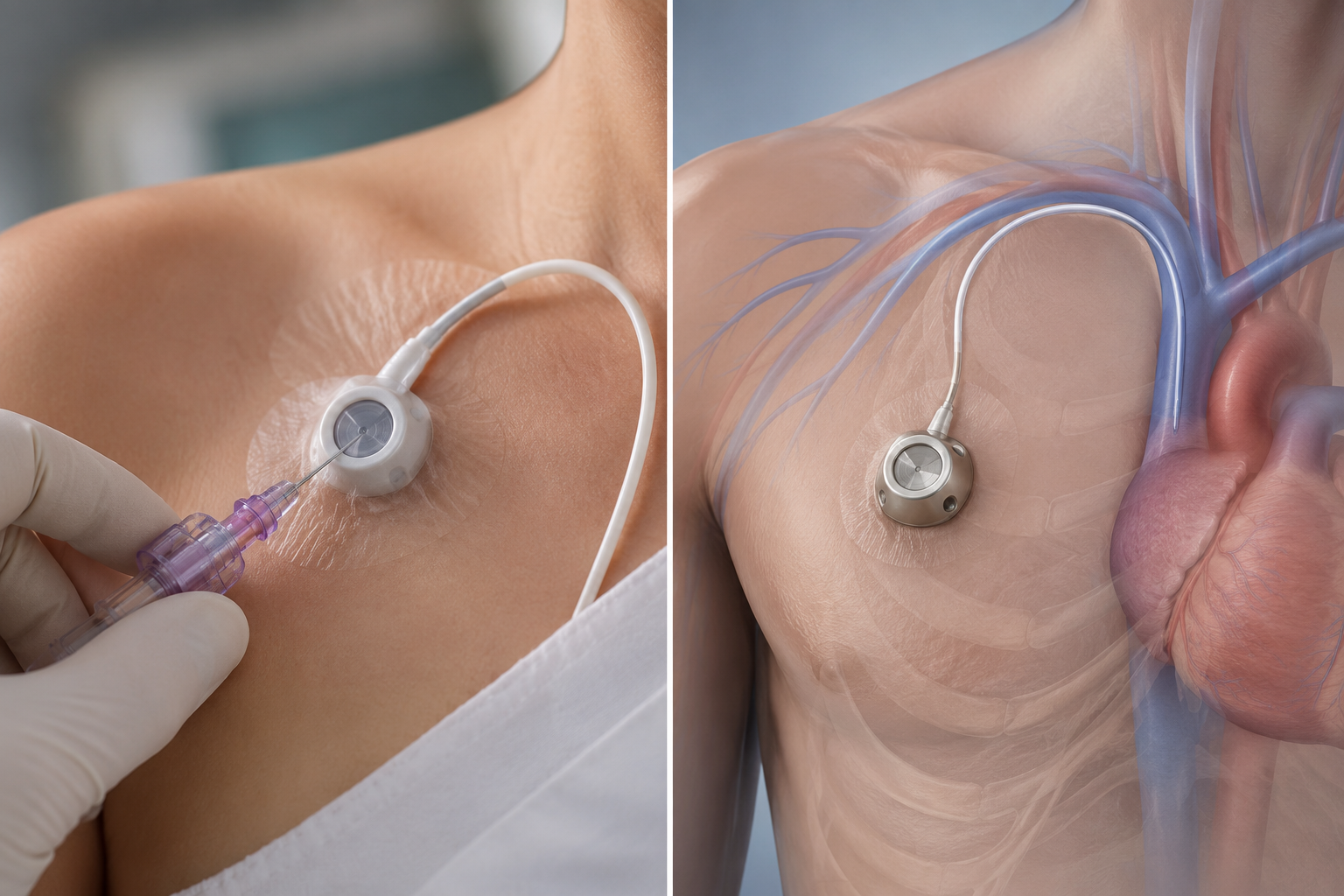Implantable Venous Access Port